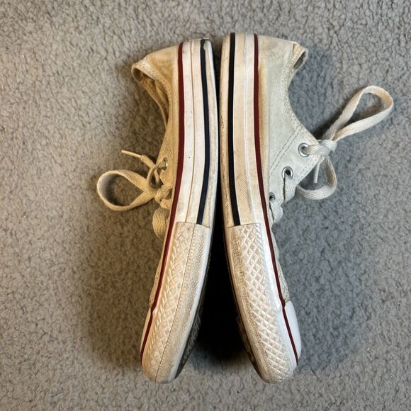 Converse Chuck Taylor All Star White Low Top Canvas 3J236 Youth 3 W 5 - Picture 15 of 16